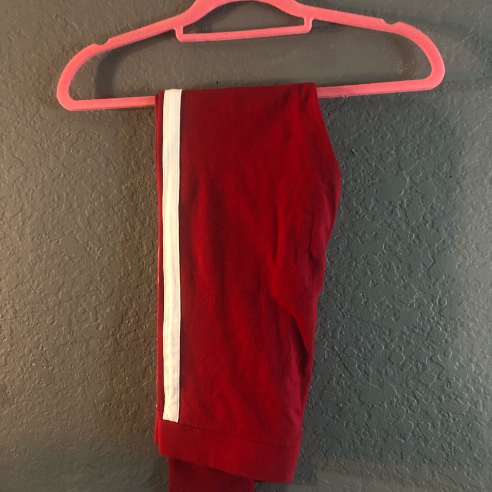forever 21 red leggings